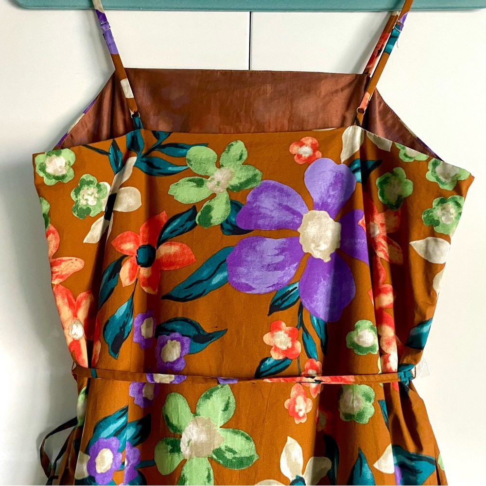 Current Air Floral Pleated Skirt Maxi Dress Size S NWT - Picture 12 of 14